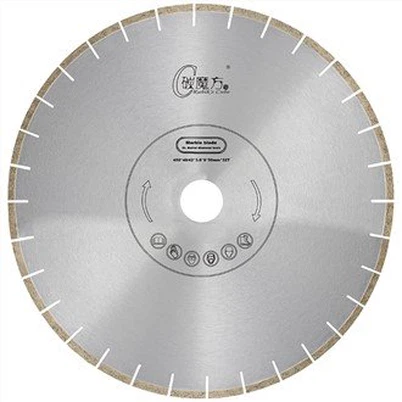 Zaagblad voor marmeren brug